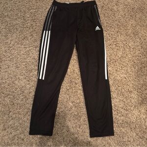 Nice adidas pants for lounging and running 
And good for working out